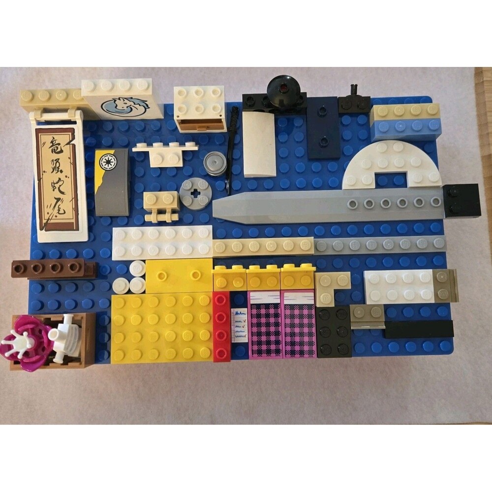 LEGO Specialty Parts Lot - Ninjago Scrolls, Star Wars Emblems, misc